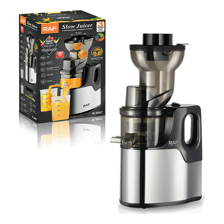 Extractor De Jugos Lento  Frutas Y Verduras RAF 150W R2857 8