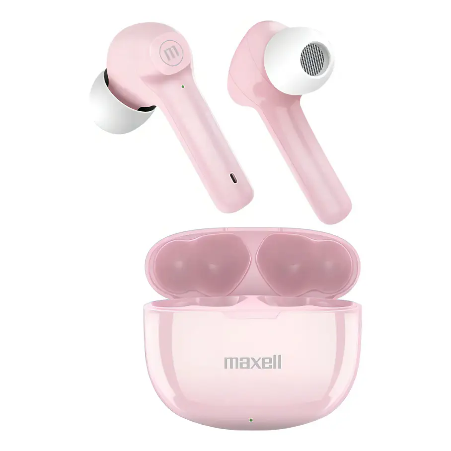 Audífonos Maxell Tws Bluetooth Dynamic Colores Color Blanco/Rosado/Azul  6