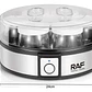 Maquina Fabricante De Yogurt 20w Raf R.14400 7 Cupos Color Plateado - Miniatura 3