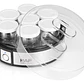Maquina Fabricante De Yogurt 20w Raf R.14400 7 Cupos Color Plateado - Miniatura 5