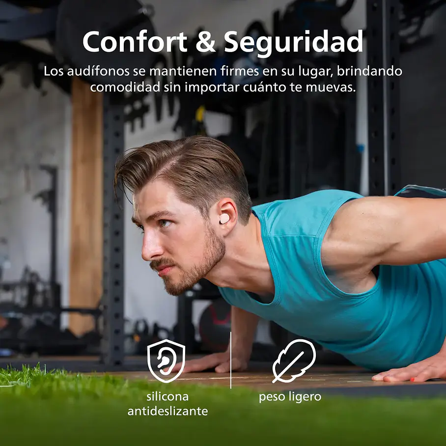 Audífonos True Wireless Bluetooth Philips Tat1209 Color Rosado 6