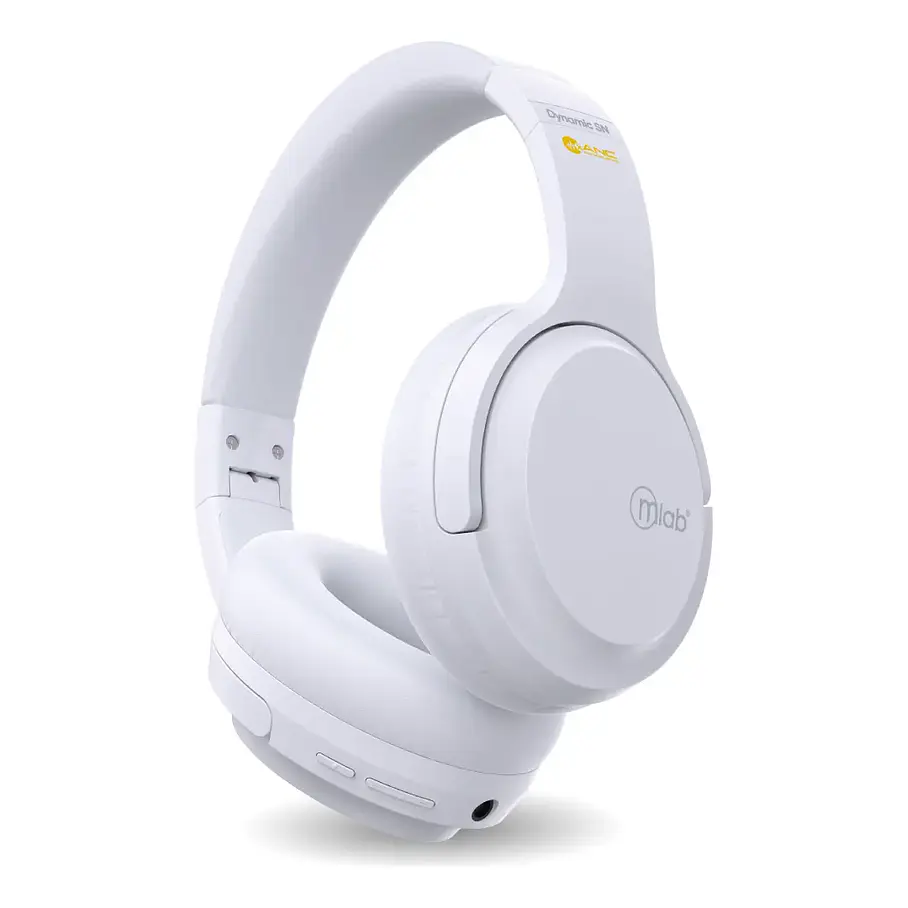 Audífonos Cancelación De Ruido Dynamic Stop Noise Bluetooth Mlab 32hrs Negro/Rosa/Blanco 7