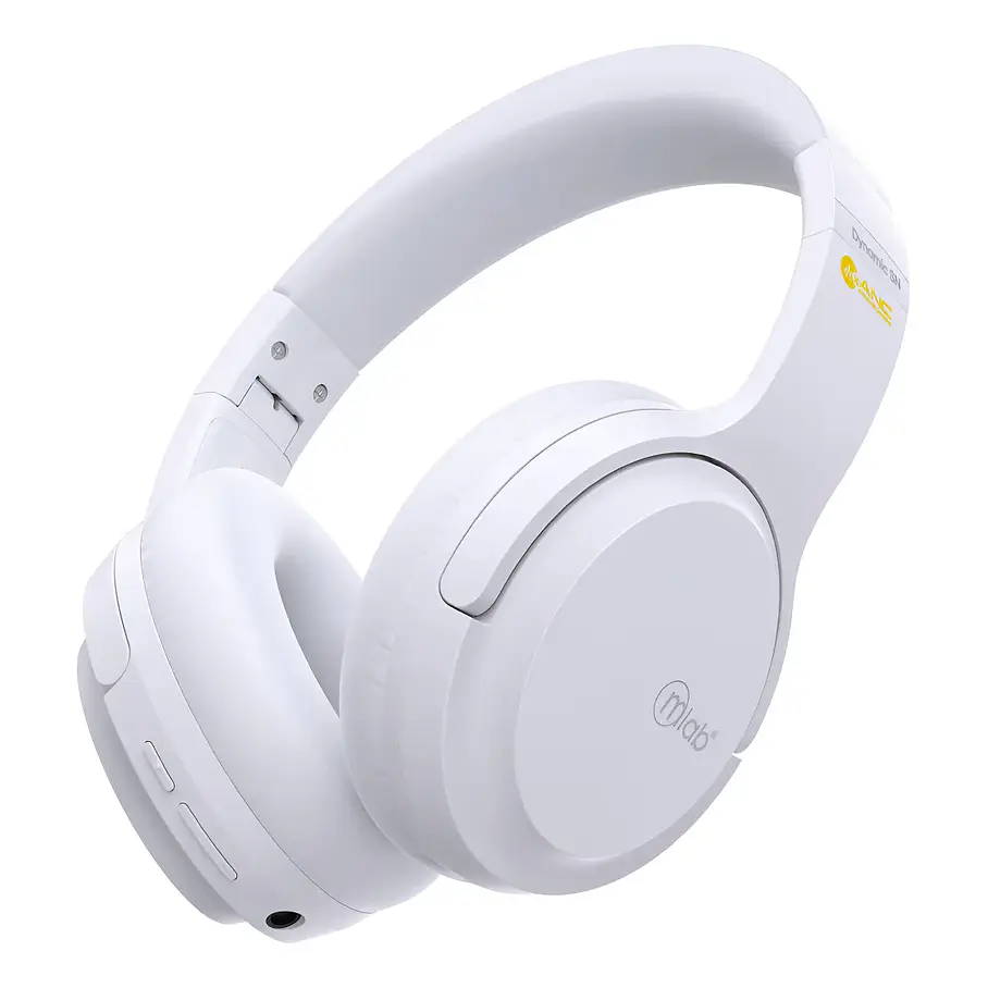 Audífonos Cancelación De Ruido Dynamic Stop Noise Bluetooth Mlab 32hrs Negro/Rosa/Blanco 10