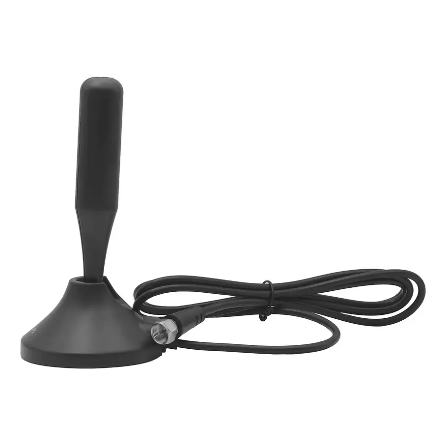 Antena De Televisión Digital Philips Con Base Magnética Negro 4K HD 2