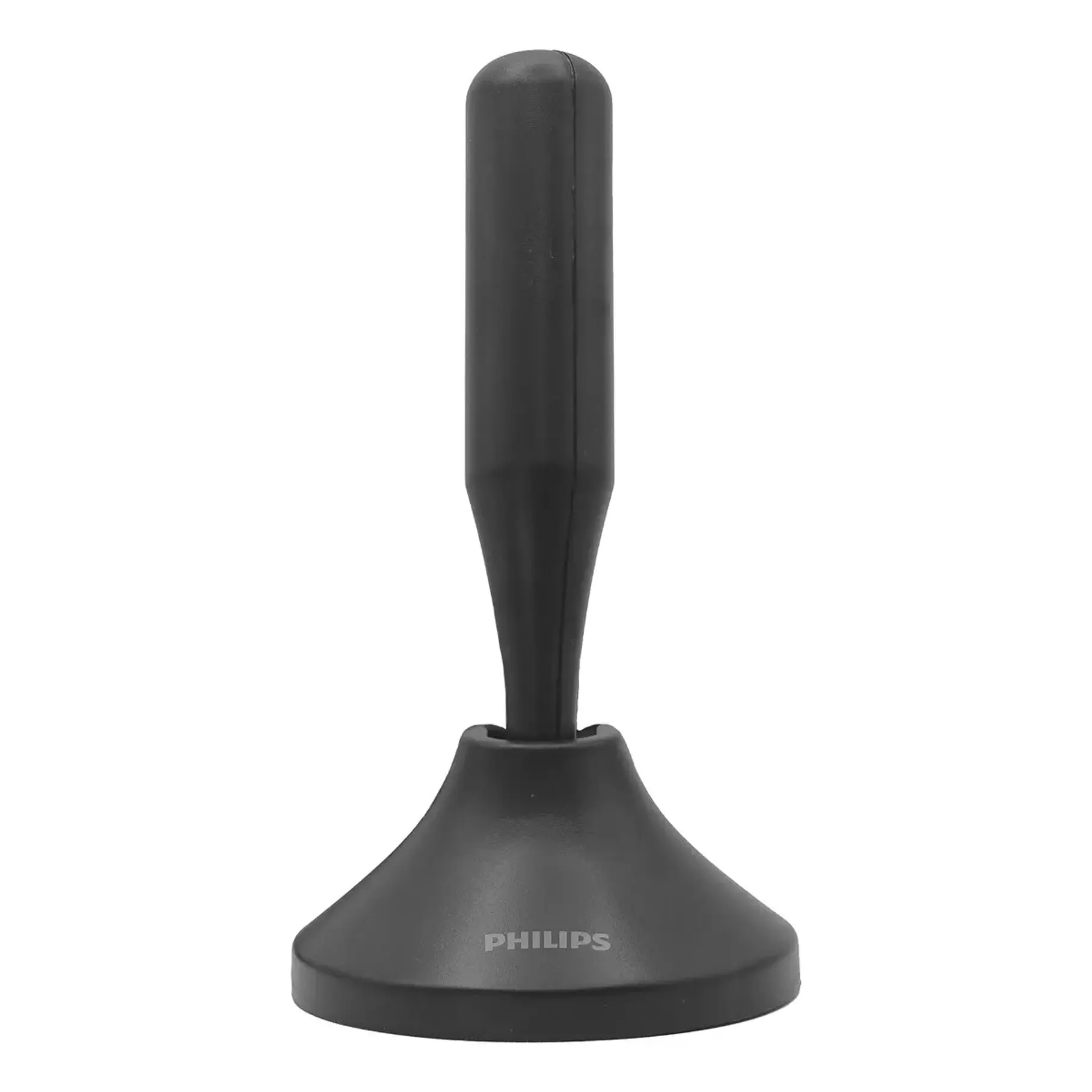 Antena De Televisión Digital Philips Con Base Magnética Negro 4K HD 1