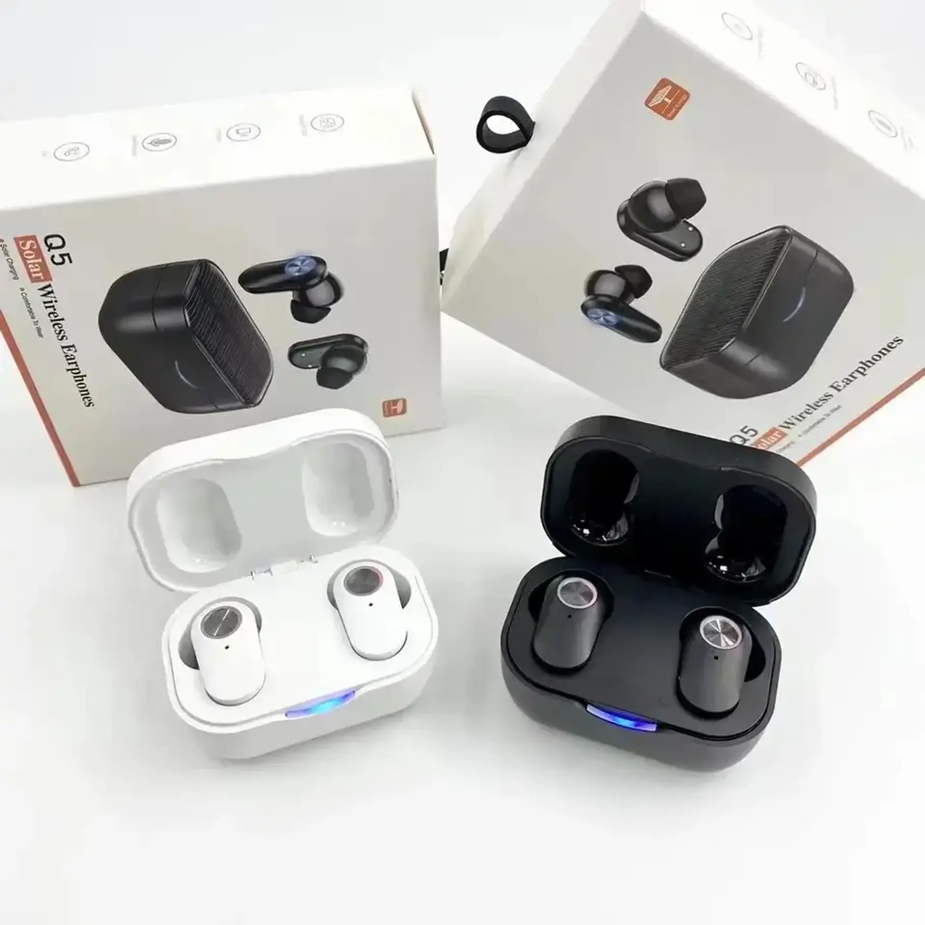Audifonos Auriculares Inalámbrico Q5 Tws Con Batería De Larga Duración 5