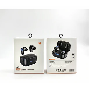 Audifonos Auriculares Inalámbrico Q5 Tws Con Batería De Larga Duración