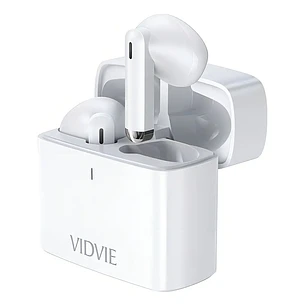 Audifonos Bluetooth Vidvie Bt865 Color Blanco Stereo Tws