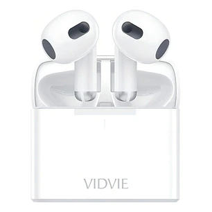 Audifonos Bluetooth Vidvie Bt865 Color Blanco Stereo Tws