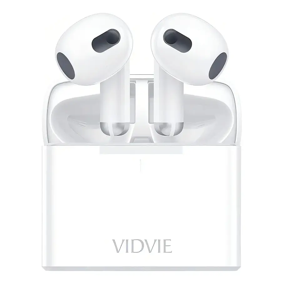 Audifonos Bluetooth Vidvie Bt865 Color Blanco Stereo Tws 1