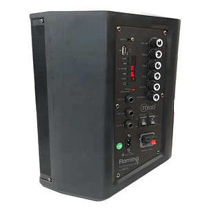 Parlante Karaoke Flaming Chroma Sound 8 Bt/40w Mlab 09479 Color Negro