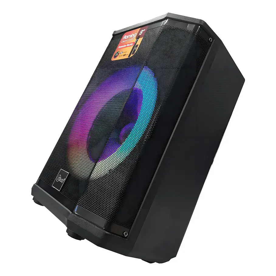 Parlante Karaoke Flaming Chroma Sound 8 Bt/40w Mlab 09479 Color Negro 3