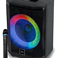 Parlante Karaoke Flaming Chroma Sound 8 Bt/40w Mlab 09479 Color Negro - Miniatura 1