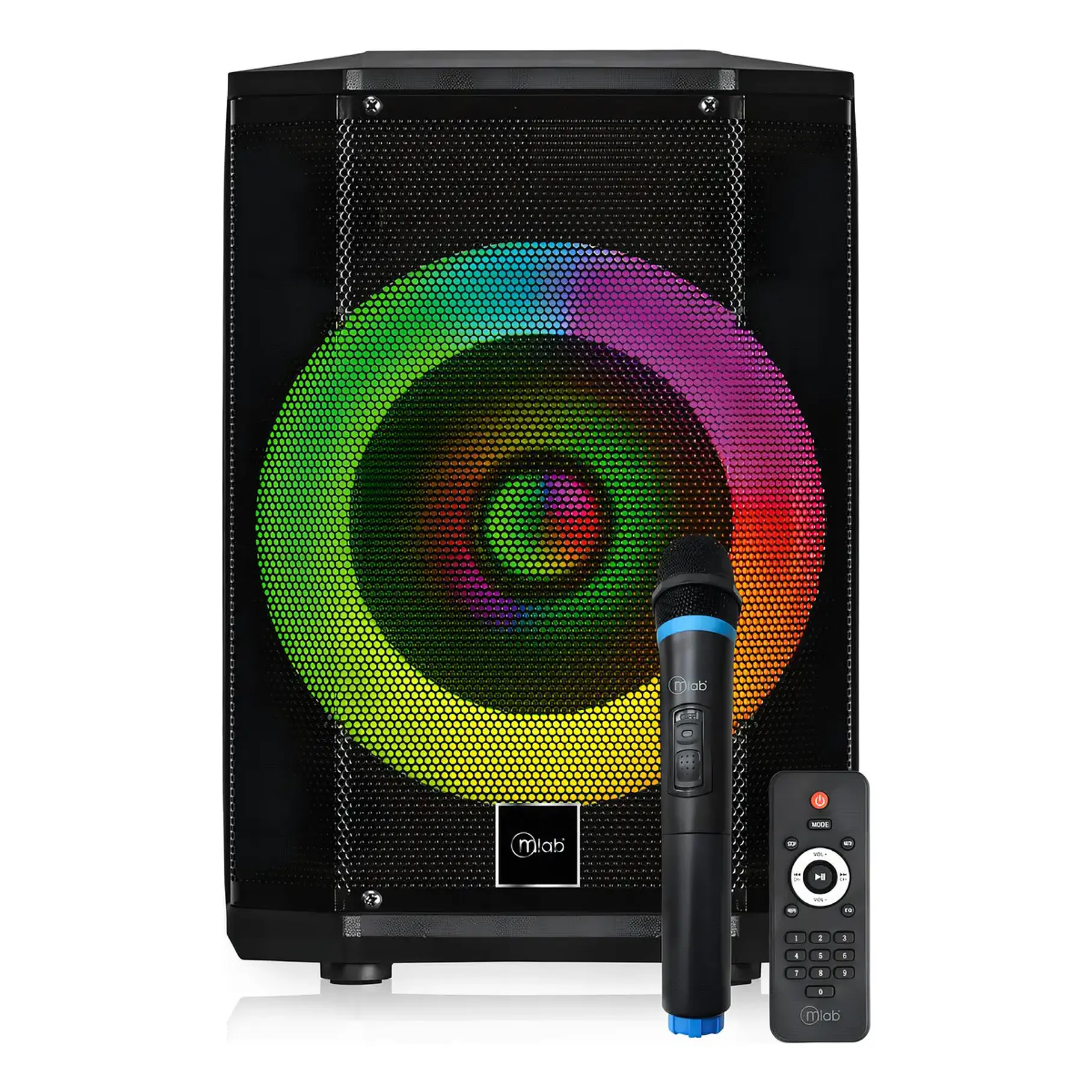 Parlante Karaoke Flaming Chroma Sound 8 Bt/40w Mlab 09479 Color Negro 5