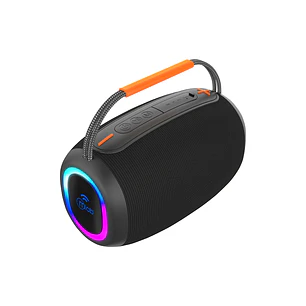 Parlante Portatil  Bluetooth  Sense Sound BASS  Black/Grey Real Bass Sound Conexion TWS.