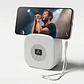 Parlante Portatil RGB Con Porta Celular – Mini Flaming Cube – White/Black - Miniatura 4