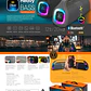 Parlante Portatil Heavy Sound BASS 120w Conexion TWS Alta Potencia. - Miniatura 8