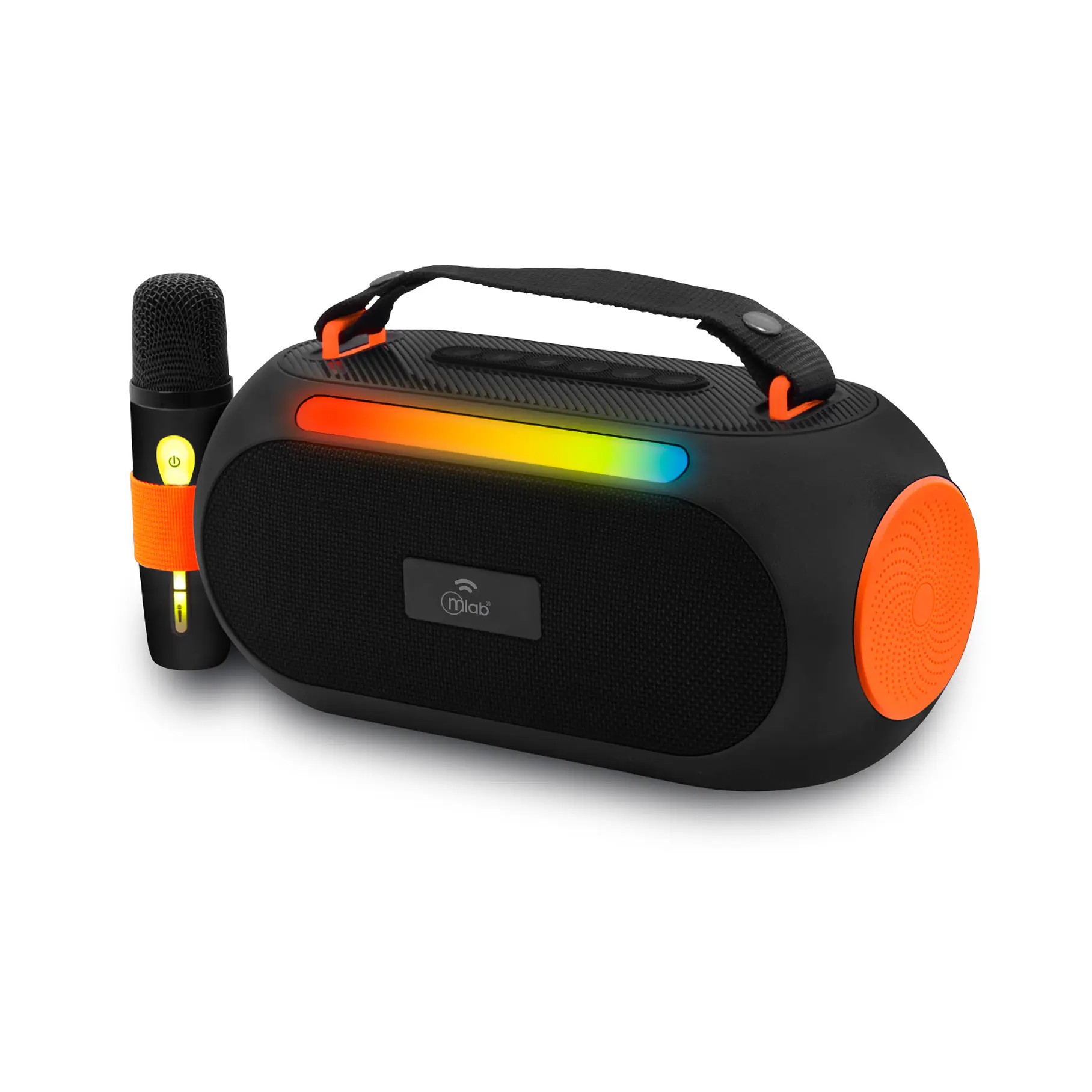 Parlante Portatil My Singer BASS Karaoke 9684 Con Microfono Efectos Voz Bluetooth Conexion TWS  2