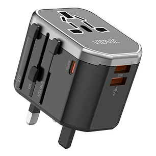 Enchufe universal  Vidvie Premiun Enchufe Viajero 20w