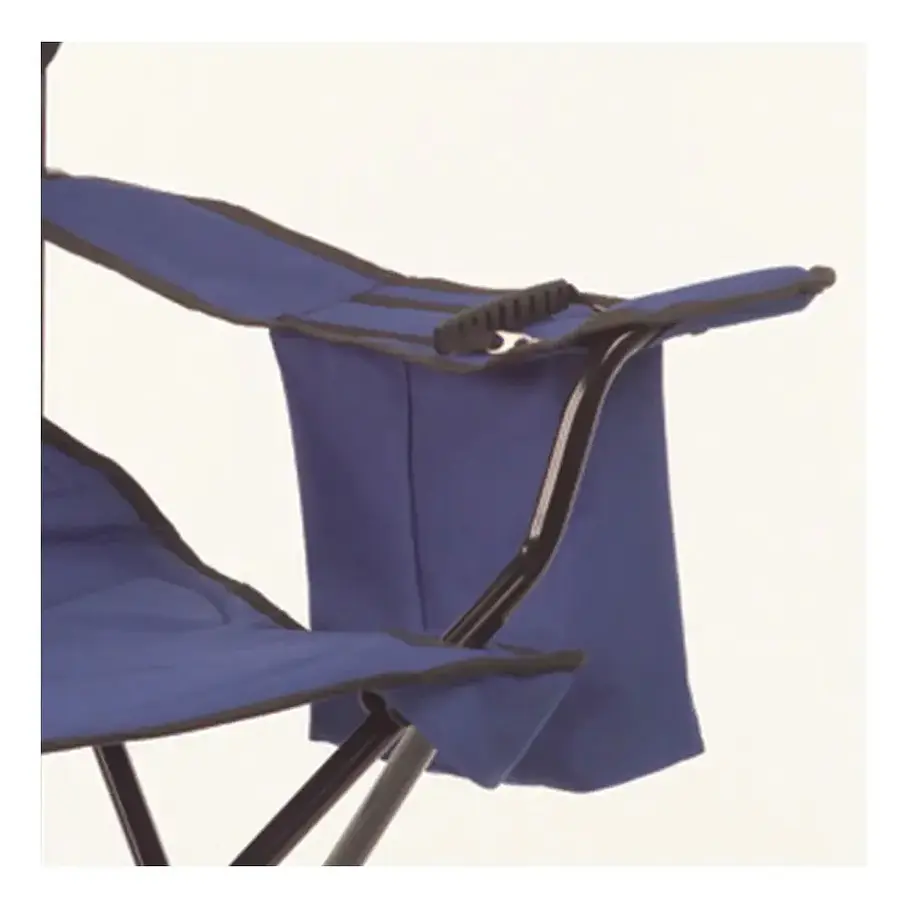 Silla Plegable Cooler Quad Coleman® Azul Silla Camping Resistente  3