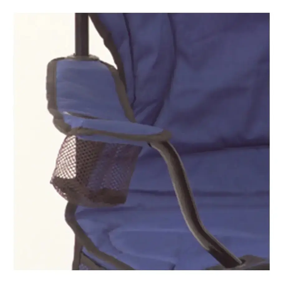 Silla Plegable Cooler Quad Coleman® Azul Silla Camping Resistente  5