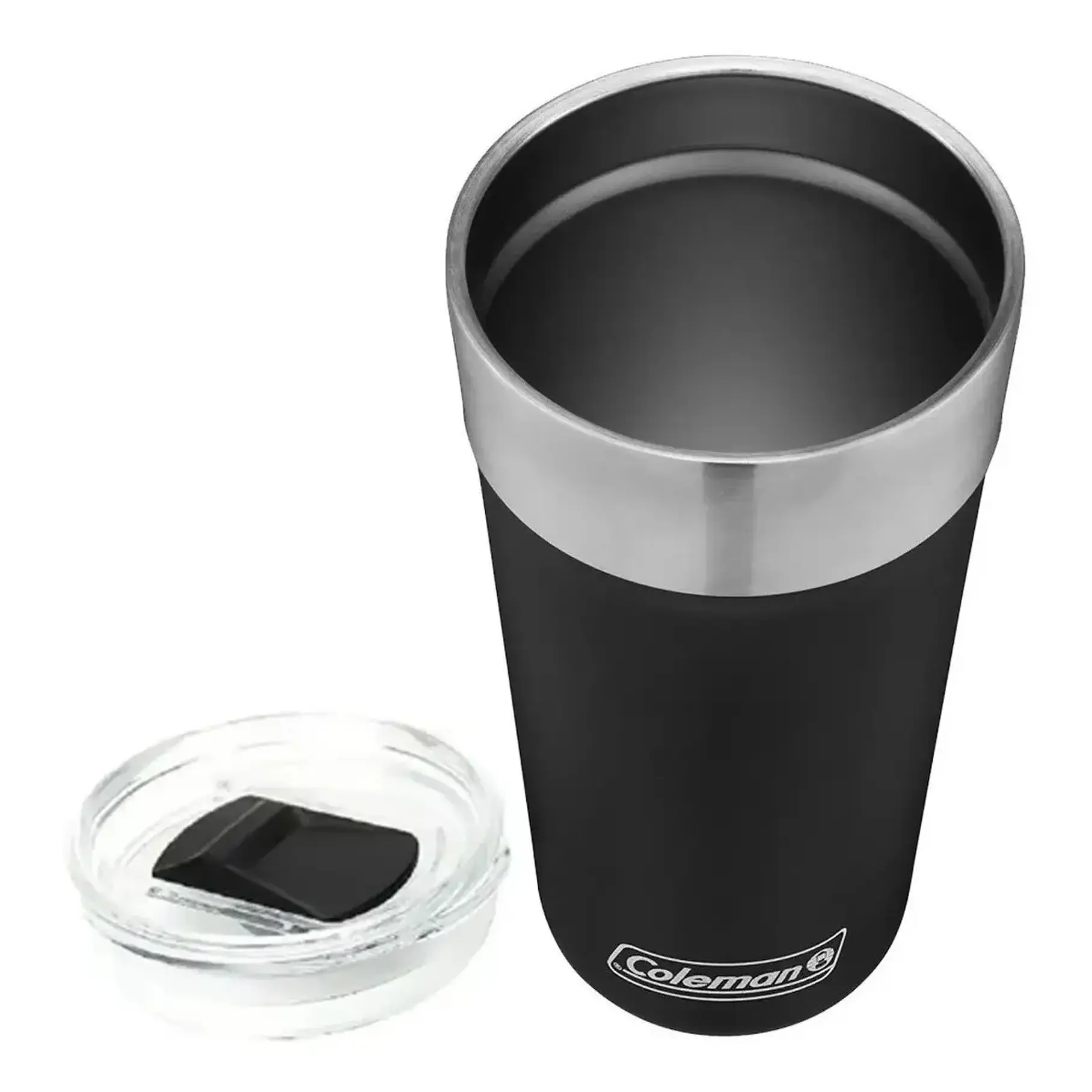 Vaso Termico Coleman Acero Inox Negro 600ml Slate Destapador De Botellas 7
