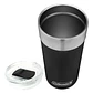 Vaso Termico Coleman Acero Inox Negro 600ml Slate Destapador De Botellas - Miniatura 7