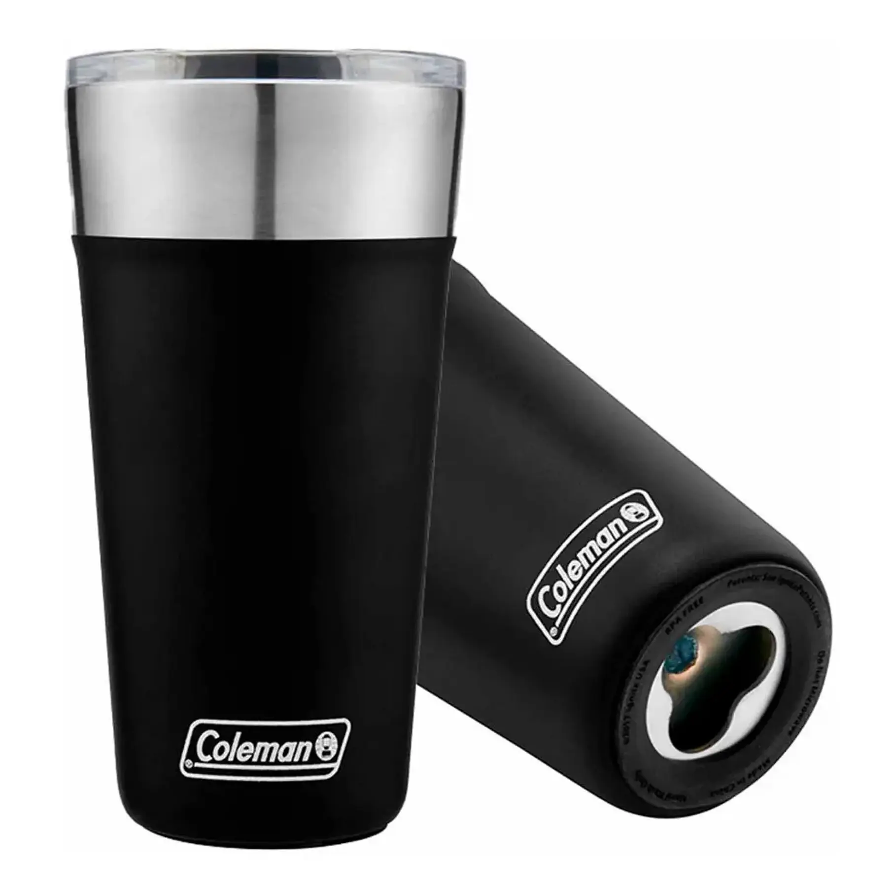 Vaso Termico Coleman Acero Inox Negro 600ml Slate Destapador De Botellas 2