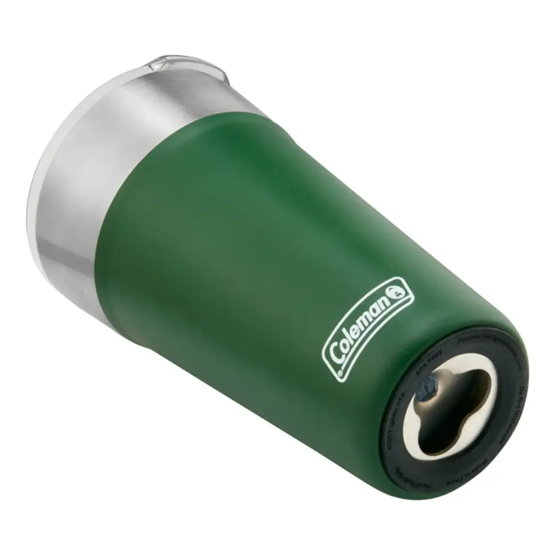 Vaso Termico Coleman Acero Inox Verde 600ml Slate Destapador De Botellas. 2