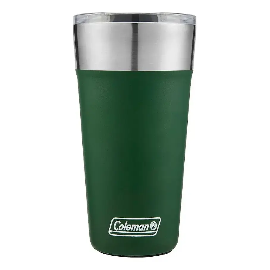 Vaso Termico Coleman Acero Inox Verde 600ml Slate Destapador De Botellas. 1