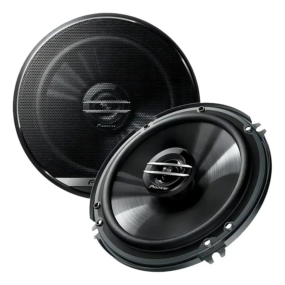 Bocinas Para Auto 6 1/2 PuLG 300w 2 Vías Ts-g1620f Pioneer Color Negro 1