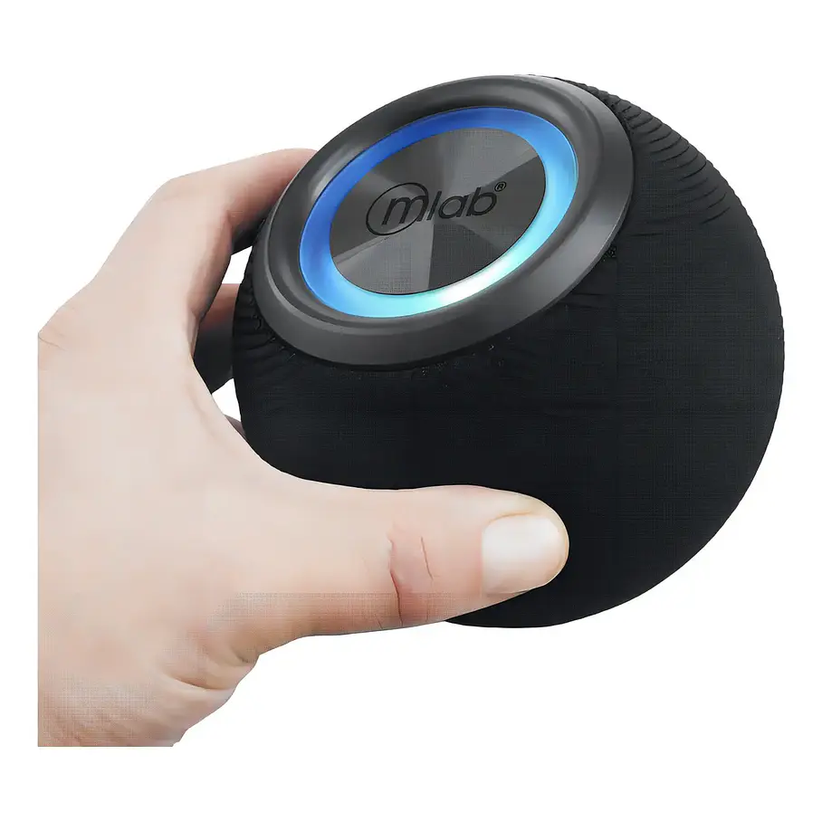 Parlante Mlab Sphere Bass 9299 Tws Bluetooth Fm Usb Tf Negro 3