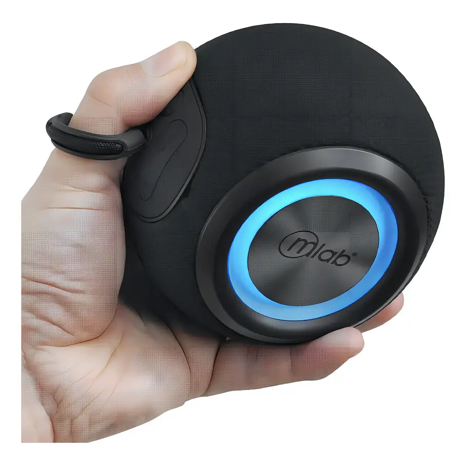 Parlante Mlab Sphere Bass 9299 Tws Bluetooth Fm Usb Tf Negro 5