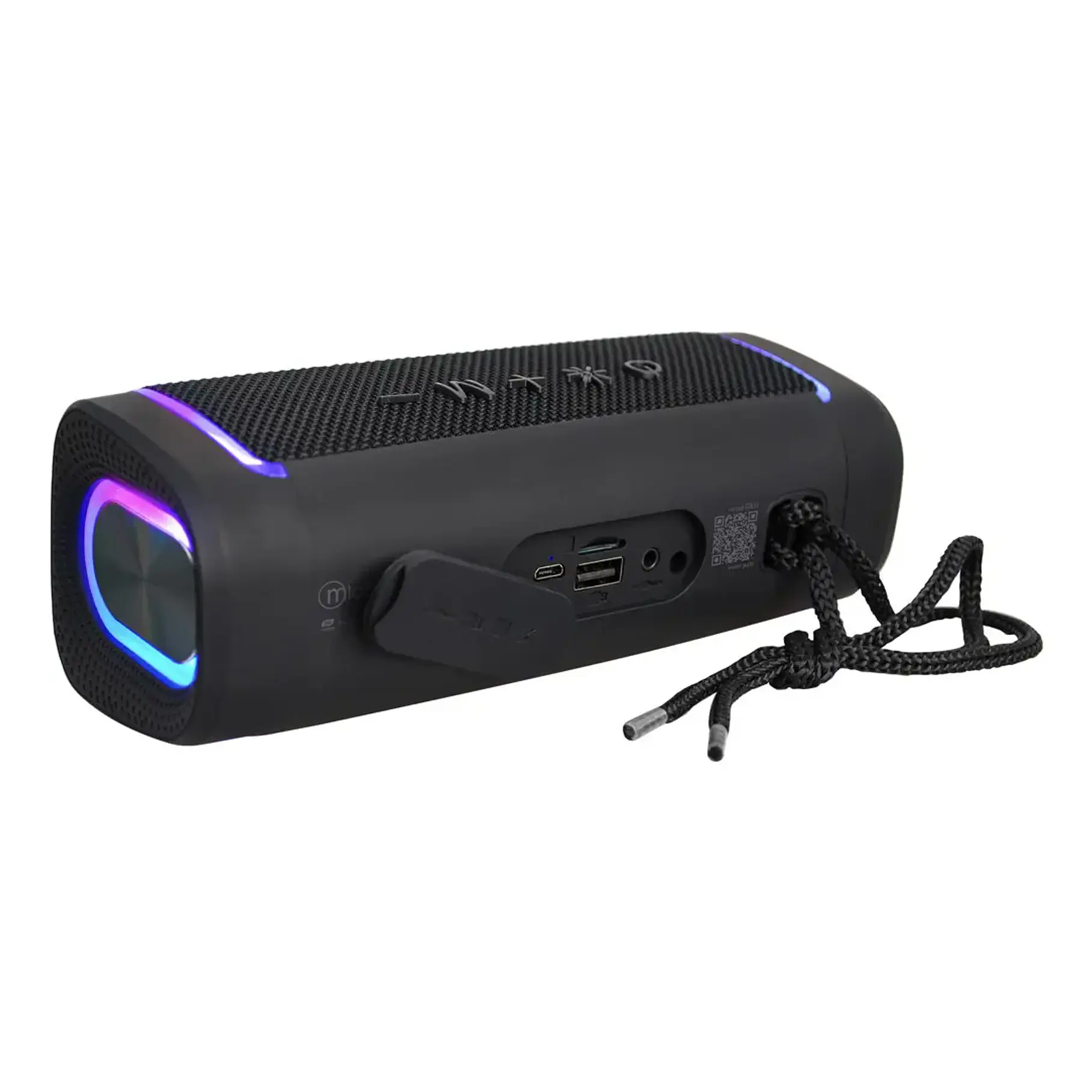 Parlante Mlab Mighty Bass 9300 Tws Bluetooth Fm Usb Tf Negro 2