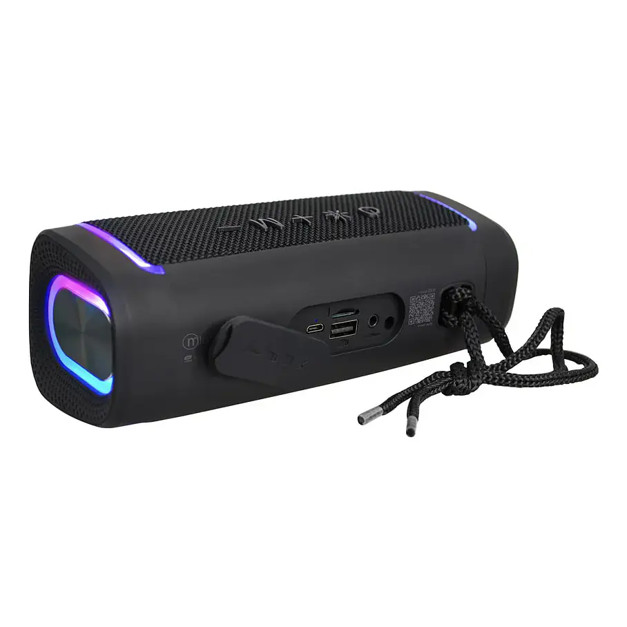 Parlante Mlab Mighty Bass 9300 Tws Bluetooth Fm Usb Tf Negro 2