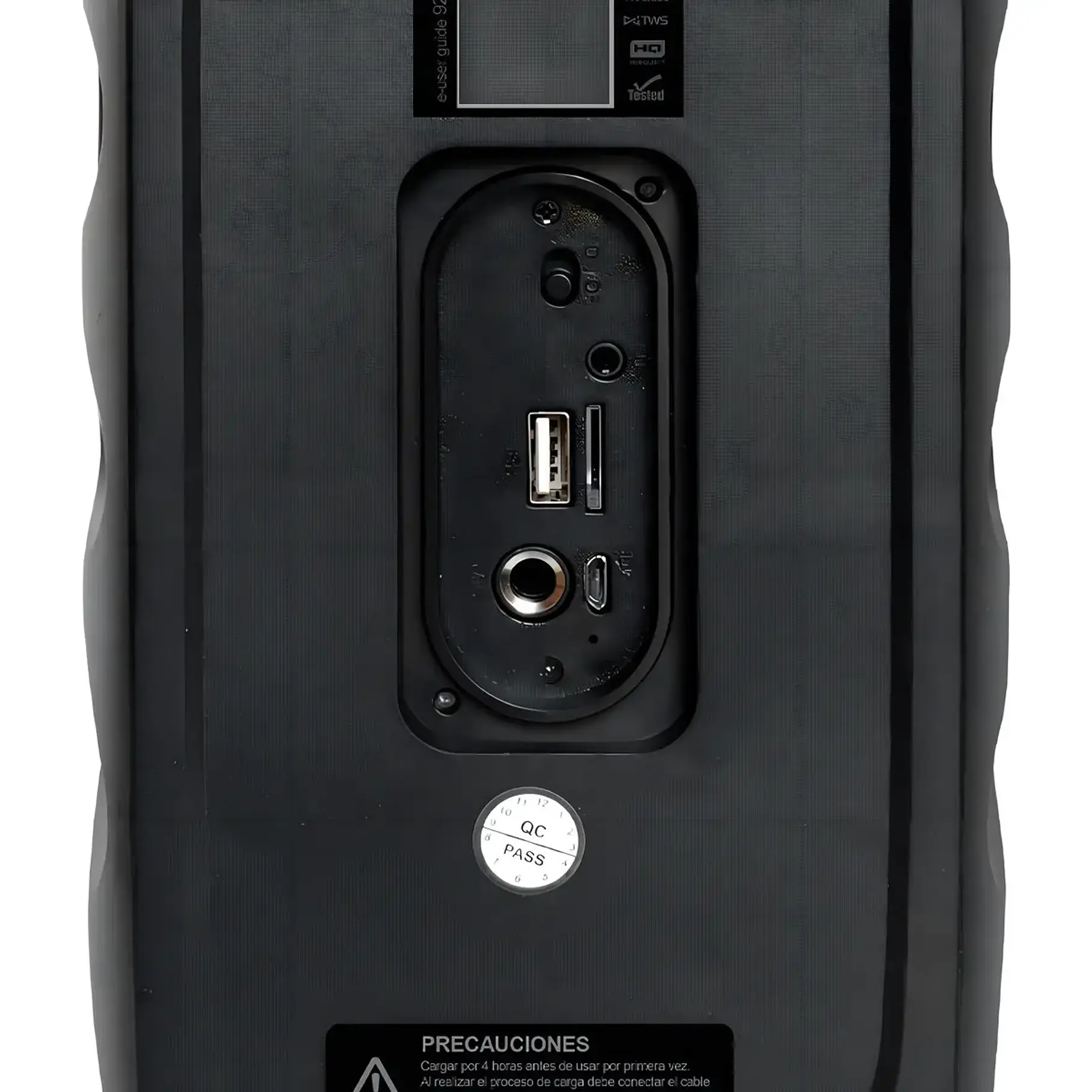 Parlante Tws Flaming Funky Mlab - 9308 Color Negro Dance Colorfeel Conexion TWS Parlante  2