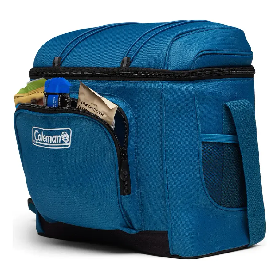 Cooler Soft Chiller Ocean Coleman® Capacidad 16 Latas Azul Marino Cooler Nevera 5