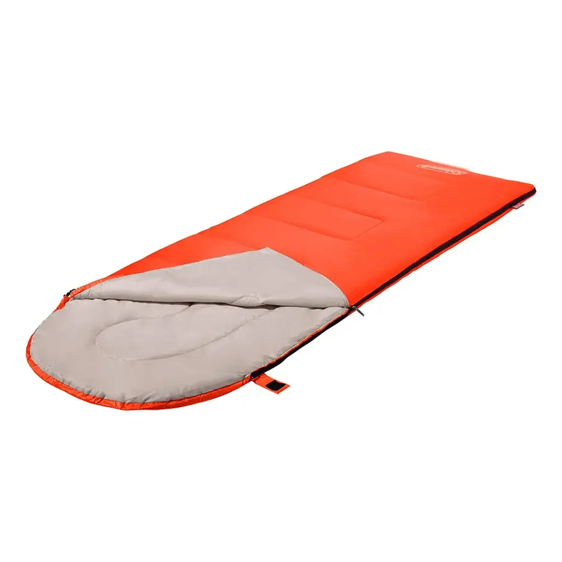 Saco De Dormir Breeze Hood Coleman® Rojo Lateral Saco Para Camping Carpas  2