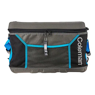 Cooler Soft Cooler Nevera Eva Coleman® de 45 Latas Negro Retractil