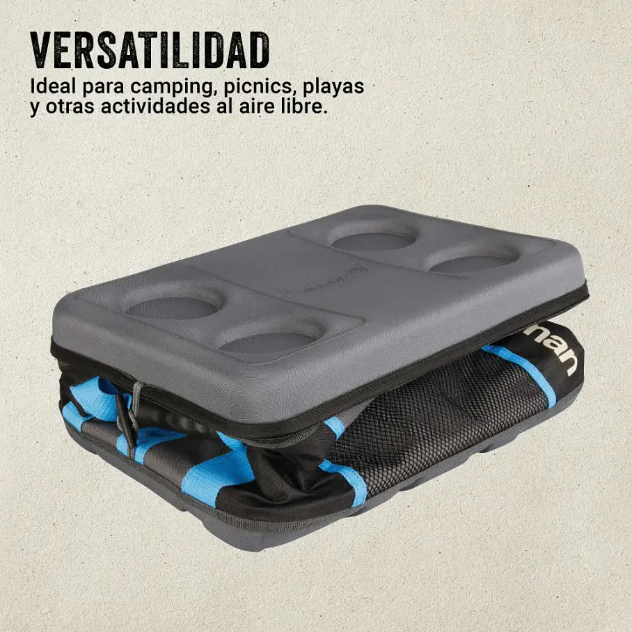 Cooler Soft Cooler Nevera Eva Coleman® de 45 Latas Negro Retractil 7