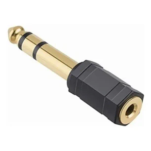 Adaptador De Audio Hembra 3,5mm A Macho 1/4 // Macrotel 097