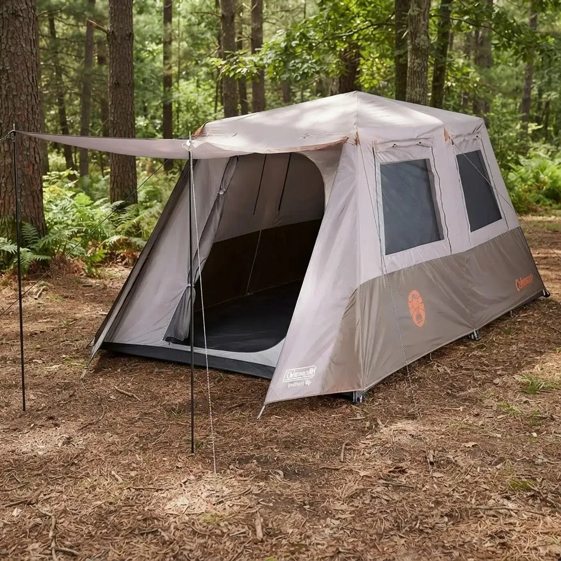 Carpa Instant Up Full Fly 8 Personas Coleman® / 8p Camping Bosque Campamento Aventura 3