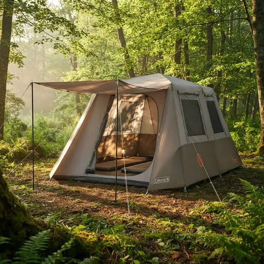 Carpa Instant Up Full Fly 8 Personas Coleman® / 8p Camping Bosque Campamento Aventura 2