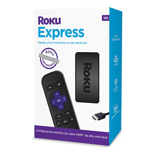 Roku Express HD Reacondicionado Alta Velocidad Streaming 