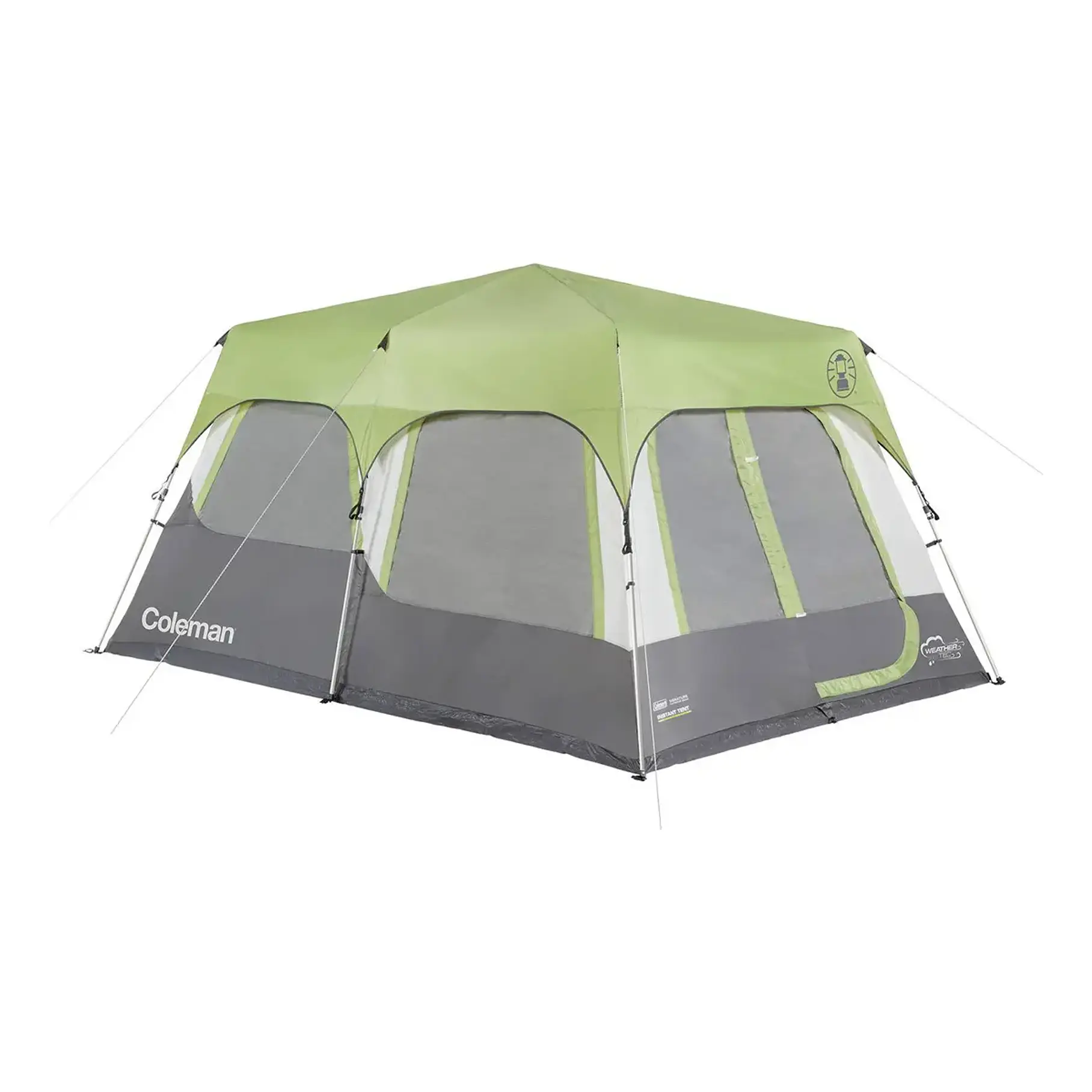 Carpa Cabina Coleman® Instant Para 10 Personas Verde Camping Aventura Alta Calidad 1