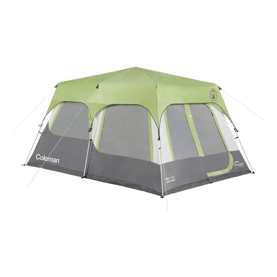 Carpa Cabina Coleman® Instant Para 10 Personas Verde Camping Aventura Alta Calidad 1