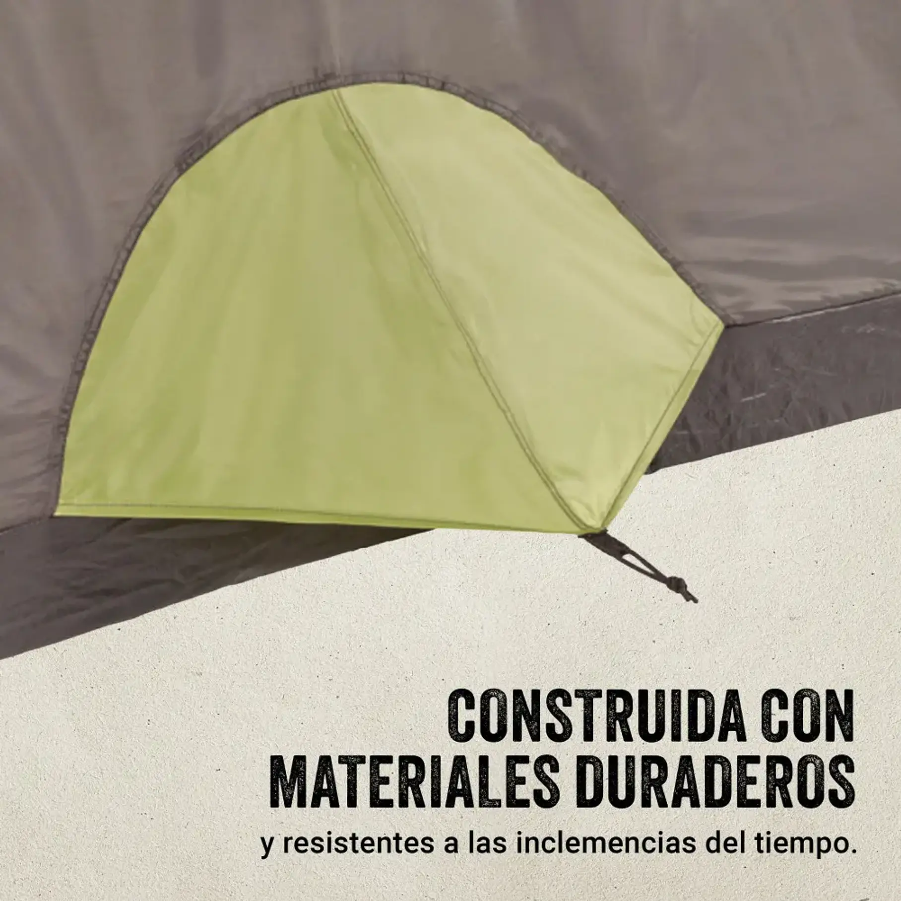 Carpa Cabina Coleman® Instant Para 10 Personas Verde Camping Aventura Alta Calidad 4