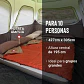 Carpa Cabina Coleman® Instant Para 10 Personas Verde Camping Aventura Alta Calidad - Miniatura 5