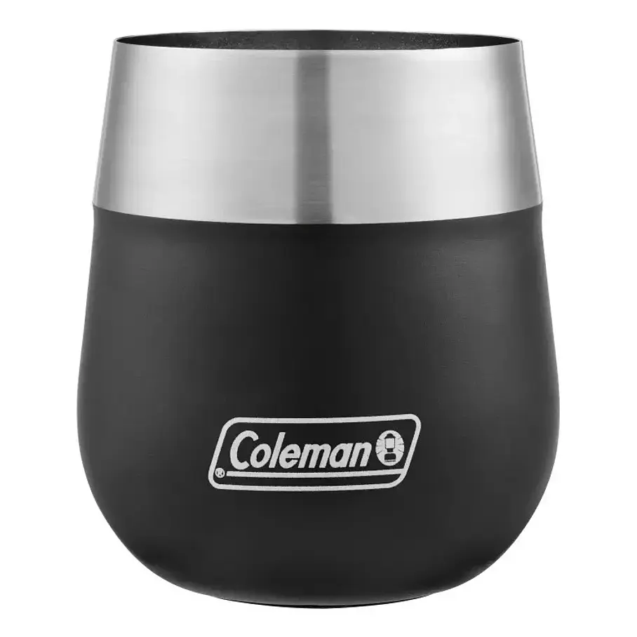 Vaso Claret De Acero Inoxidable Coleman® 384 Ml Negro Negro Vaso Térmico 1