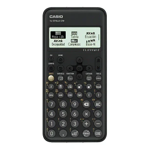 Calculadora Científica Casio Fx-570lacw Negra 12 Dígitos 